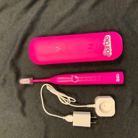 BARBIE™ THE MOVIE X MOON PINK ELECTRIC TOOTHBRUSH NIB - Picture 2 of 3